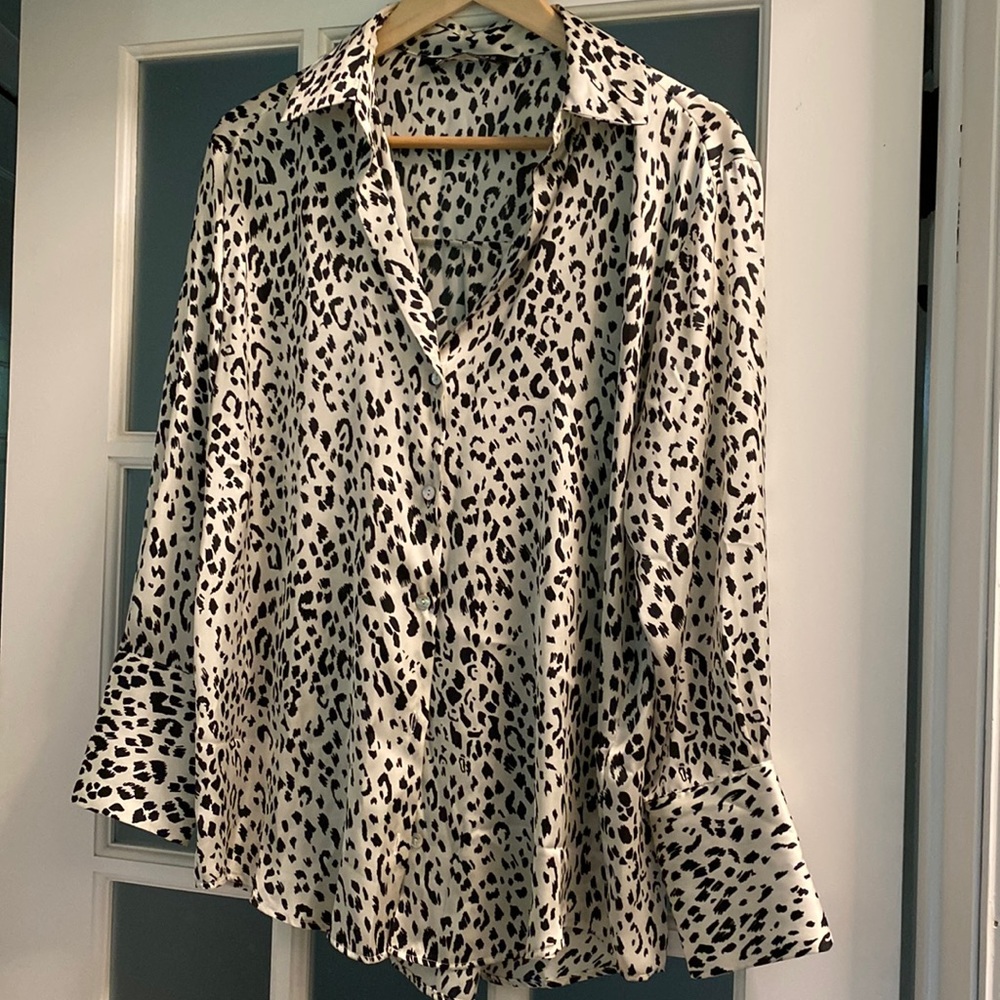 Silky feeling Zara top